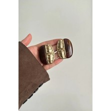OkkoStore Çift Renk Kemik Vintage Küpe