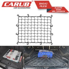 Carub Bagaj Filesi Organizer ELASTIK120X80CM Siyah
