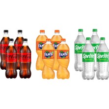 Coca-Cola Zero - Fanta - Sprite 1 Lt 12 Li Karma Koli