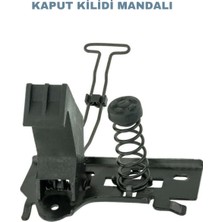 Alp Motor Kaput Kilidi Mandalı Master Iıı (2010>2021)MODELLER, 65603BZ50A, 4419515, 93197612, 656030007R
