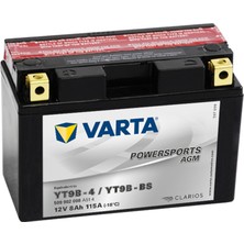 Varta Powersports Agm YT9B-BS 12V8AH 115A Akü