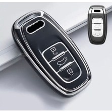 Keyron  Audi A1 A3 A4 A5 A6 A7 A8 Q3 Q5 Q7 S4 S5 S6 S7 S8 R8 Tt Quattro  Lux  Anahtar Kılıfı