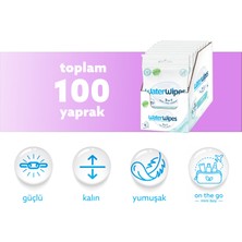 Waterwipes Sensitive+ Mini Paket Islak Mendil 10X10 Adet (100 Yaprak)
