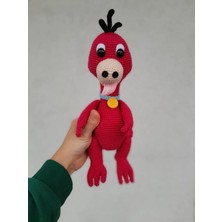Renkli Ve Kreatif Amigurumi Dino Çakmaktaş