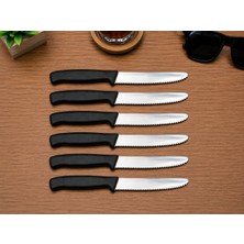 Chef Taste Çelik Bıçak 6'lı Meyve Doğrama Paslanmaz Körelmez
