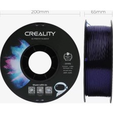 Creality Cr-Petg Şeffaf Mavi Filament 1.75MM 1kg