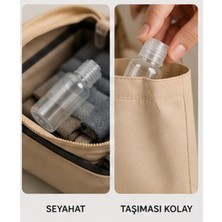 Kozpak 2 Adet 30 ml Şeffaf Fliptop Kapaklı Plastik Şişe Kolonya Dezenfektan Tonik Için