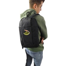 My Geppeto Bag Unisex Siyah Sırt Spor Yürüyüş Kamp Bisiklet Çantası 10 Lt