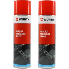 Würth Araç Içi Temizleme Spreyi 500 ml 2 Adet