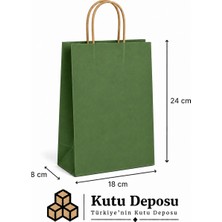 Kutu Deposu 18X24X8 cm Kraft Renk Poşet (25 Adet)