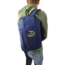 My Geppeto Bag Unisex Siyah Sırt Spor Yürüyüş Kamp Bisiklet Çantası 10 Lt