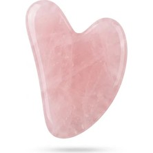 Doğaltaş Pembe Kuvars Gua Sha