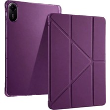 Aydogan's Xiaomi Redmi Pad 2 Kalemlikli Mars Tablet Kılıfı - Mürdüm