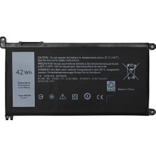 Alfamaks Dell Vostro 14 5468 P75G Batarya A+++ Pil
