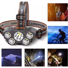150W 5 LED Ultra Güçlü Kafa Lambası
