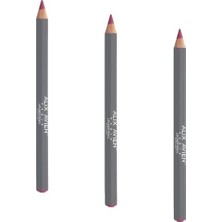 Gndz Store Uzun Süre Kalıcı Dağılma Yapmayan Nemlendirici Dudak Kalemi - Lipliner Pencil Dusty Red (3 Paketi)