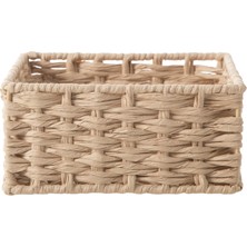 Mudo Home GINA NATUREL DÜZENLEYİCİ SEPET 26X26X12 CM