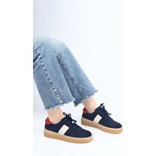 Bestello Bağcıklı Termo Taban Hakiki Deri Sneaker 345-1428 Kadın Ayakkabı