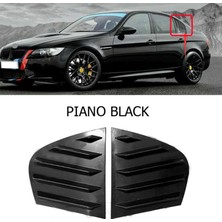 Tuning Vadisi Bmw E90 Kelebek Cam Vizörü (Plastik) Parlak Siyah 2004-2011
