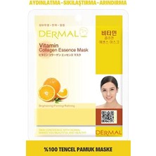 Gndz Store Dermal Aydınlatıcı, Sıkılaştırıcı, Arındırıcı Vitamin Özlü Kolajen Maske 23GR