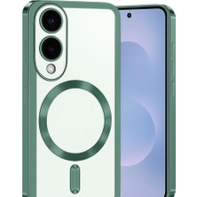 Aydogan's Samsung Galaxy S25 Edge Kross Magneticsafe Kapak - Koyu Yeşil