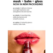 Gndz Store Nemlendirici Parlatıcı 3in1 Lip Balm, Dudak Bakım, Cherry Bordo, Hyaluronik Asit Seramid