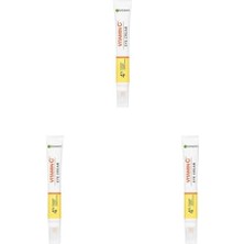 Gndz Store C Vitamini Parlak Aydınlatıcı Göz Kremi (3 Paketi)