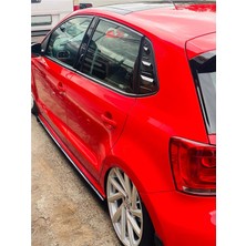 Tuning Vadisi Polo Mk6 Kelebek Cam Vizörü Kaplama Parlak Siyah 2018+