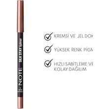 Gndz Store Cosmetics Silk Lipliner Suya Dayanıklı Ipeksi Dudak Kalemi - 10 Chocolate Brown