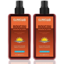 Gndz Store Roucou Bronzlaştırıcı Yağ Sprey 250ML (2 Paketi)