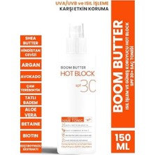 Gndz Store Boom Butter Isıl Işlem ve Güneş Koruyucu Hot Block Spf 30+ Saç Toniği 150ML