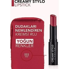 Gndz Store Yarı Parlak Stick Ruj Creamy Stylo Lipstick 003 Rosy