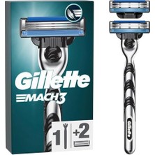 Gndz Store Mach3 Tıraş Makinesi + 2 Adet Yedek Tıraş Bıçağı
