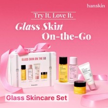 Gndz Store Hanskin Glass Skin On The Go-Seyahat Boy Cilt Bakım Seti/temizleyici/sakinleştirici/nemlendirici