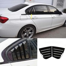 Tuning Vadisi Bmw F30 Kelebek Cam Vizörü (Plastik) Parlak Siyah 2012 2019