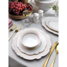 Gndz Store Taç 71300842 Lenora 60 Parça 12 Kişilik Yemek Takımı