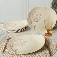 Gndz Store Bloom Isabella Servis Tabağı 30 cm 6 Adet 22057