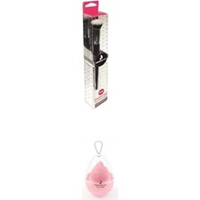 Gndz Store Oval Yapılı Kapatıcı Fırçası -136 + Yumurta Makyaj Süngeri - 95