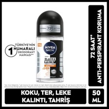 Gndz Store Men Erkek Roll On Deodorant & Invisible Güçlü Etki 50 Ml,72 Saat Anti-Perspirant Koruma