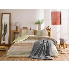 Gndz Store Rodion DESENLI%100 Pamuk Battaniye, Taba, Tek Kişilik
