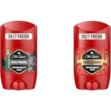 Gndz Store Old Spice Seti | Wolfthorn Erkek 50 ml X1 + Epic Legend Erkek 50 ml X1