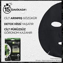 Gndz Store Skin Naturals Kömürlü Kağıt Yüz Maskesi Siyah Yosun