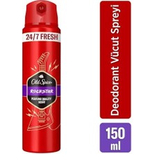 Gndz Store Old Spice Rockstar Erkek Sprey Vücut Deodorantı 150 ml