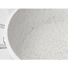 Gndz Store Taç TAC-3450 Gravita Döküm 7 Prç Tencere Seti, Beyaz