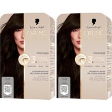 Gndz Store Creme Supreme Saç Boyası 3-0 Koyu Kestane (2 Paketi)