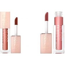 Gndz Store Lifter Gloss Nemlendirici Dudak Parlatıcısı- 009 Topaz + New York Lifter Gloss Nemlendirici Dudak Parlatıcısı - 003