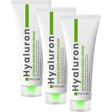Gndz Store Procsın Hyaluron Nemlendirici Krem 50 ml (3 Paketi)