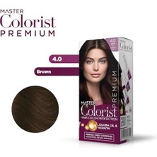 Gndz Store Premıum Yarı Kit Set Saç Boyası 4.0 Kahve