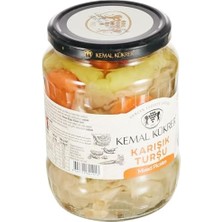 Gndz Store Kükrer Karışık Turşu Cam Kavanoz 650 gr