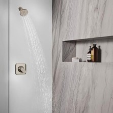 Gndz Store T2471BN Posi-Temp Pressure-Balancing Modern Valve, Valve Required, Brushed Nickel